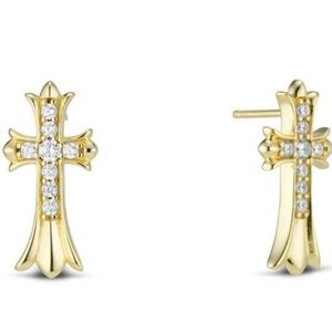 Royal Cross Earrings